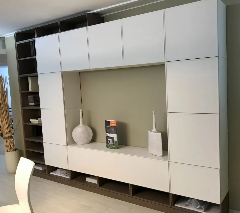 Composizione per la zona giorno modello Ecosfera di Accademia del mobile a prezzo Outlet