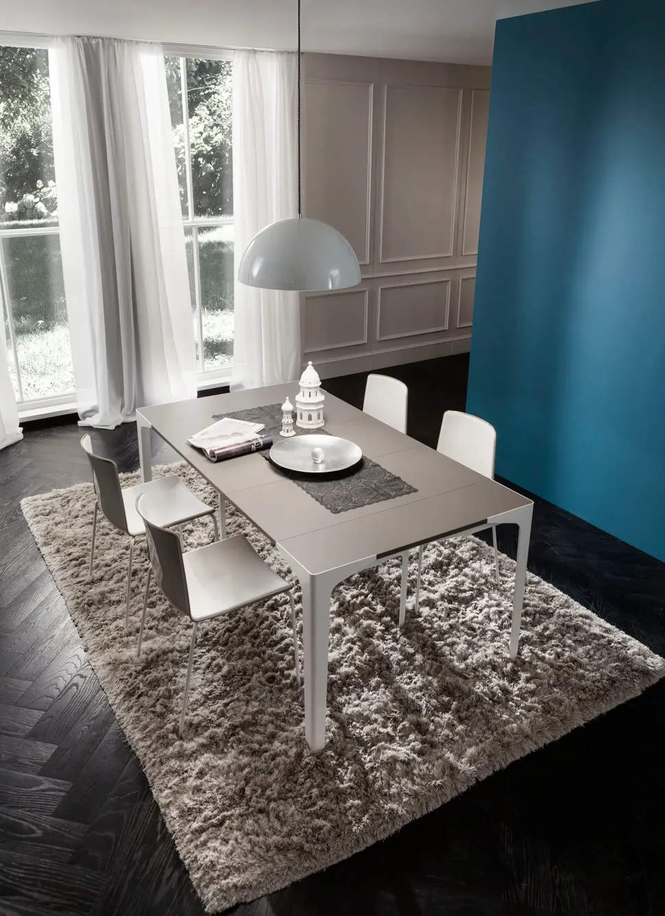 Consolle allungabile in stile Design in melaminico La primavera Fabio