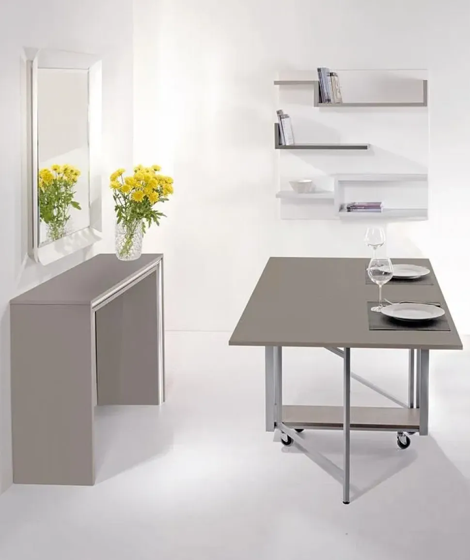 Consolle modello Archimede + 6 sedie Pezzani scontata del 10%