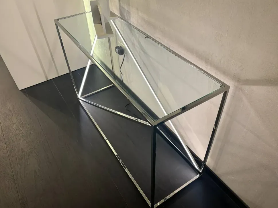 Consolle modello Consolle illuminata Collezione esclusiva scontata del 40%