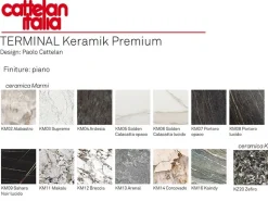 Consolle modello Terminal keramik premium Cattelan italia scontata del 30%