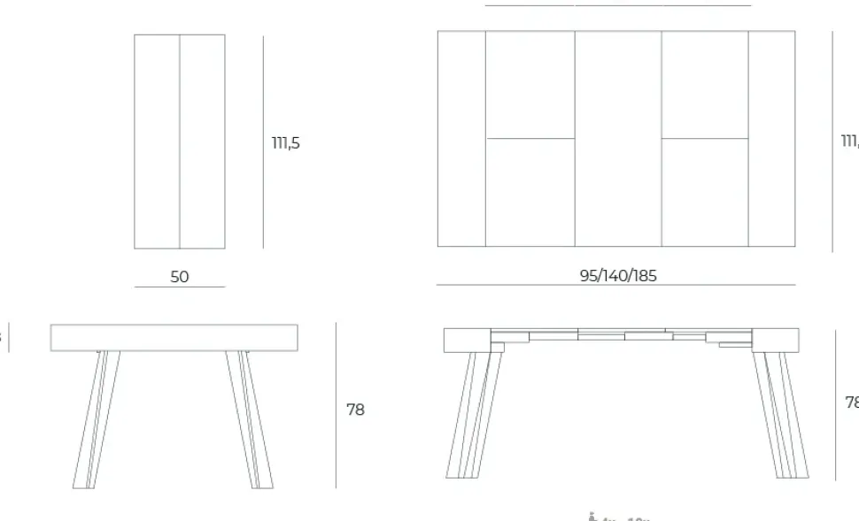 Consolle scontata modello Panache' di Easyline a prezzo riservato
