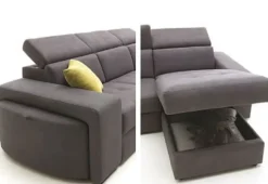 Divani letto con penisola Vittoria Artigianale in Offerta Outlet