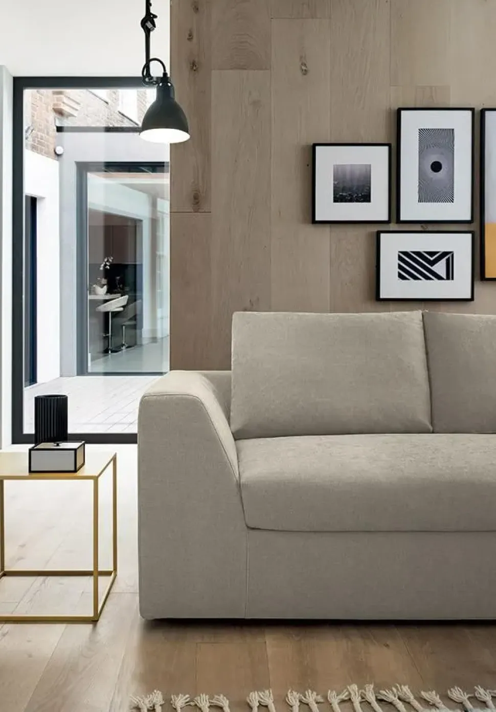 Divani letto con penisola Aston Felis in OFFERTA - 45%