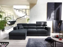 Divani letto con penisola Belfast Md work: SCONTO ESCLUSIVO