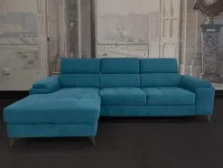 Divani letto con penisola Eros penisola Artigianale: SCONTO ESCLUSIVO