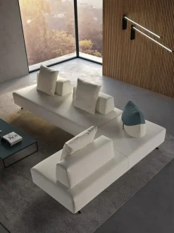 Divano a 5 posti modello Simply di Doimo salotti a prezzo riservato