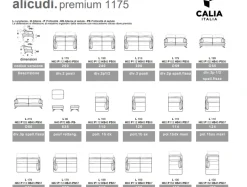 Divano Alicudi Calia a PREZZO OUTLET scontato del 30%