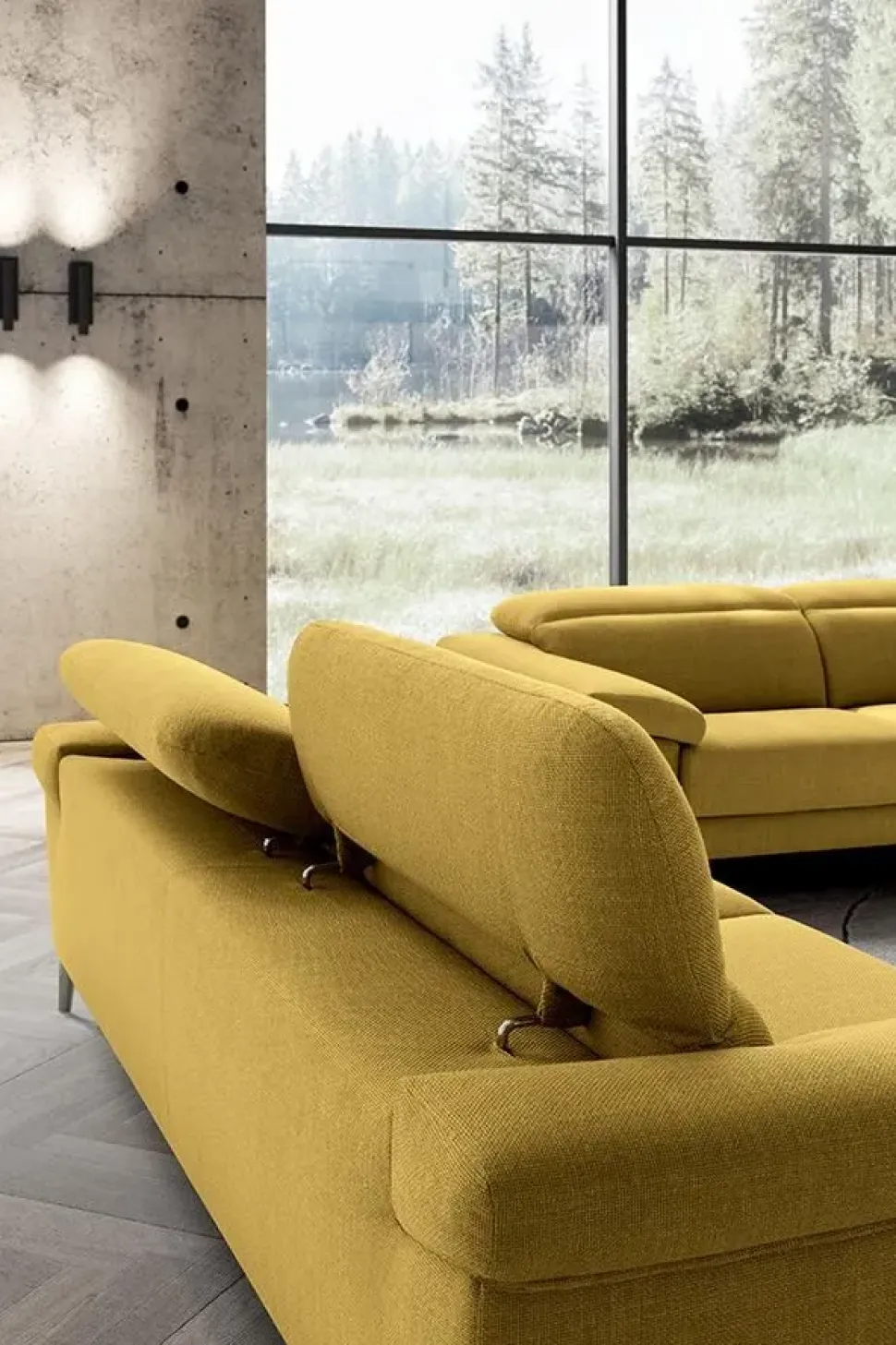 Divano All-in * tessuto in poliuretano Felis in Offerta Outlet