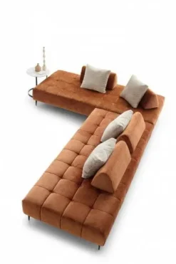 Divano angolare Divano modello bowie Le comfort in Offerta Outlet