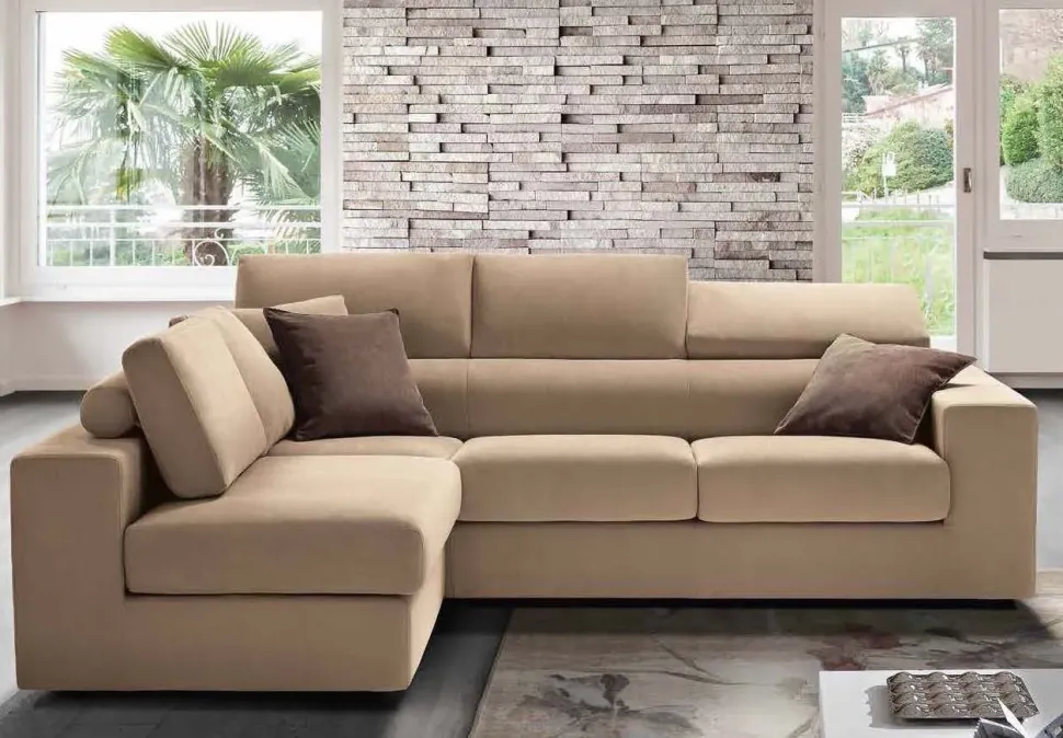 Divano angolare Giove Biel salotti in offerta