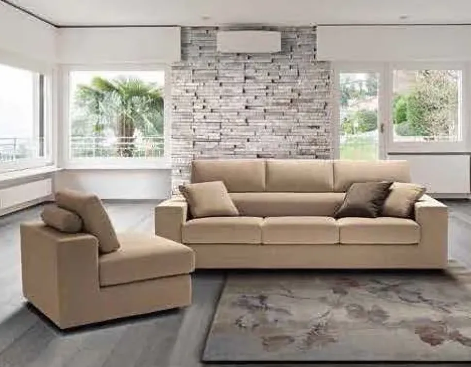 Divano angolare Giove Biel salotti in offerta