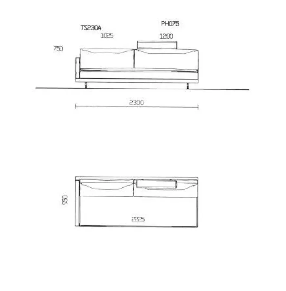 Divano angolare in Tessuto Poliform a prezzo scontato