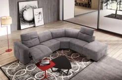Divano angolare in Tessuto Collezione esclusiva a prezzo ribassato