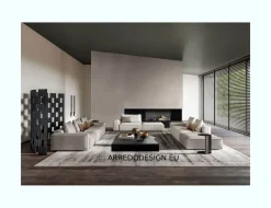 Divano Angolare in Tessuto sfoderabile  Adam di Le comfort