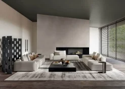 Divano Angolare in Tessuto sfoderabile  Adam di Le comfort