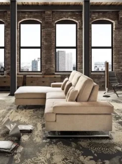 Divano angolare Luis Le comfort in Offerta Outlet