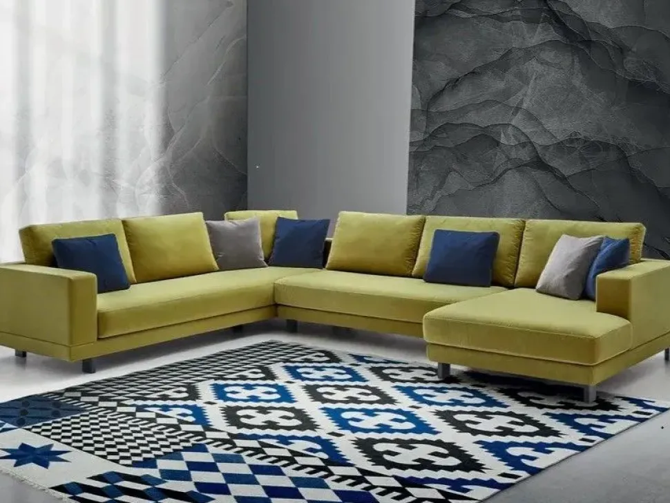 Divano angolare Mito di Divanidea a prezzo ribassato