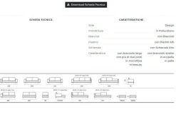 Divano angolare Mito di Divanidea a prezzo ribassato