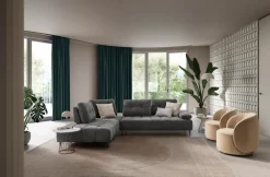 Divano Angolare modello Joplin di Le comfort in offerta