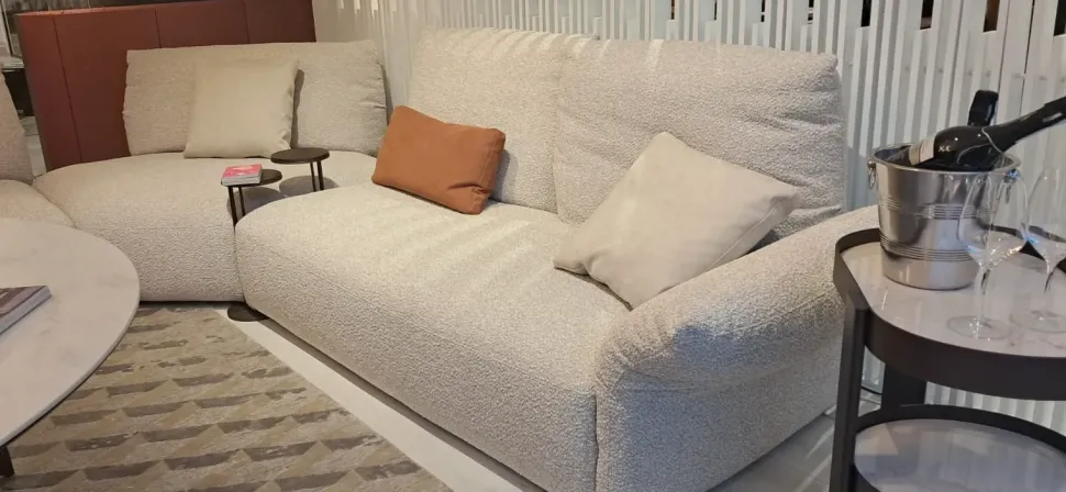 Divano Angolare modello Sinatra di Cattelan italia a prezzi outlet