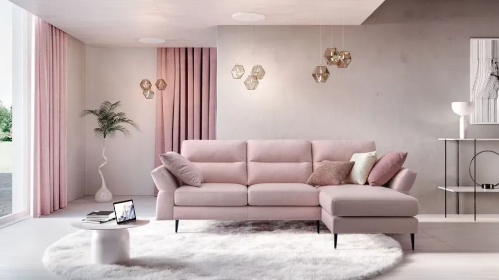 Divano angolare Mottes selection Thoas PREZZI OUTLET sconto 40%