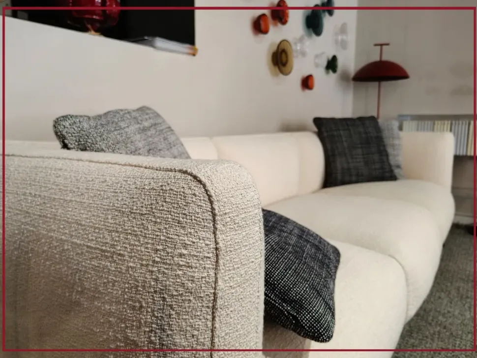 Divano Asia (cotone structure) in Tessuto non sfoderabile di Kartell scontato 43%