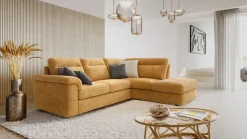 Divano Bellargo b in Tessuto sfoderabile  di Le comfort scontato 34%