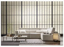 Divano Best in Tessuto sfoderabile  di Samoa scontato 35%