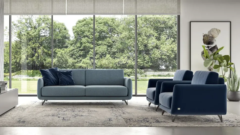 Divano Bristol in Tessuto sfoderabile a prezzo vantaggioso.