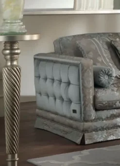 Divano Classico italiano seta e velluto  Md work PREZZI OUTLET