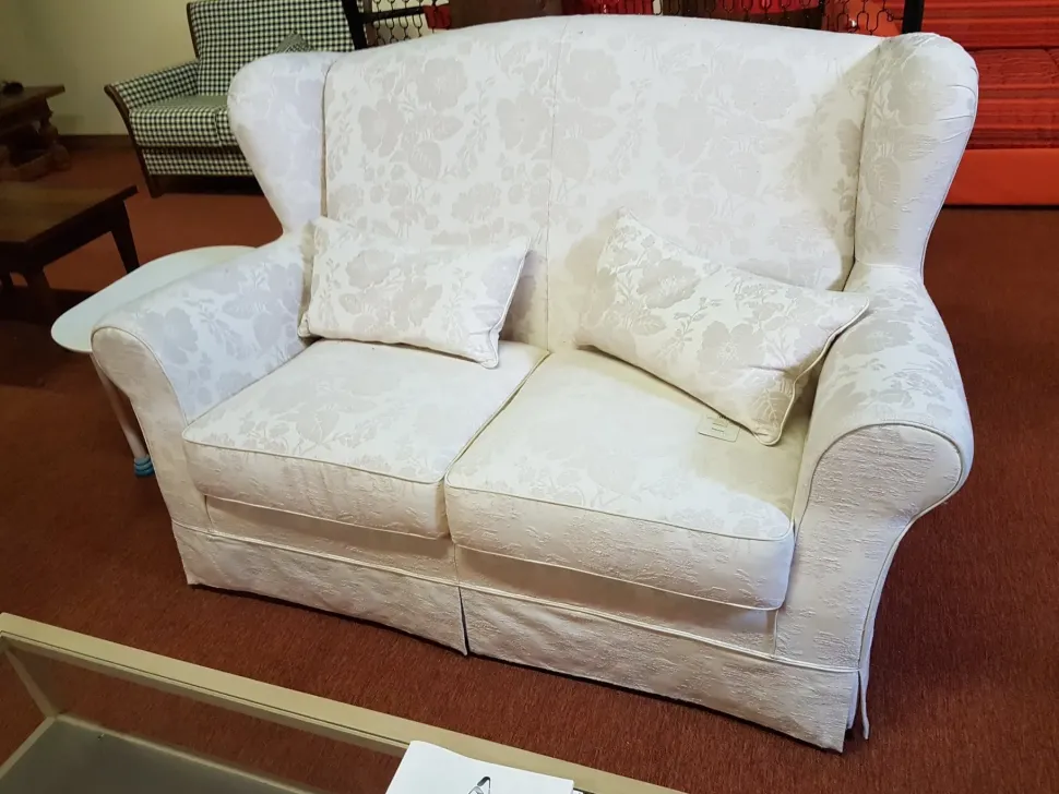 Divano classico tessuto Modello moon di Cava divani con sconto del - 71%