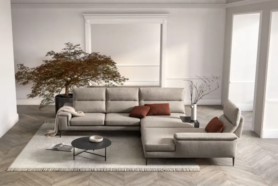 Divano Con penisola Astor Samoa ad un prezzo vantaggioso