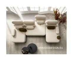 Divano Con penisola Avalon Samoa in Offerta Outlet a 2780 Euro