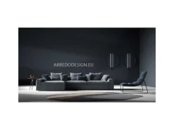 Divano Con penisola Brad * di Biba salotti a prezzo scontato