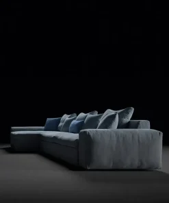 Divano Con penisola Brad * di Biba salotti a prezzo scontato