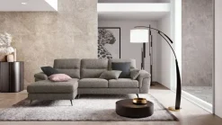 Divano con penisola Cupido Mottes selection in OFFERTA - 40%