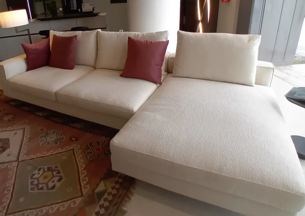 Divano Con penisola Divano con penisola freedom di Biba salotti a prezzo scontato