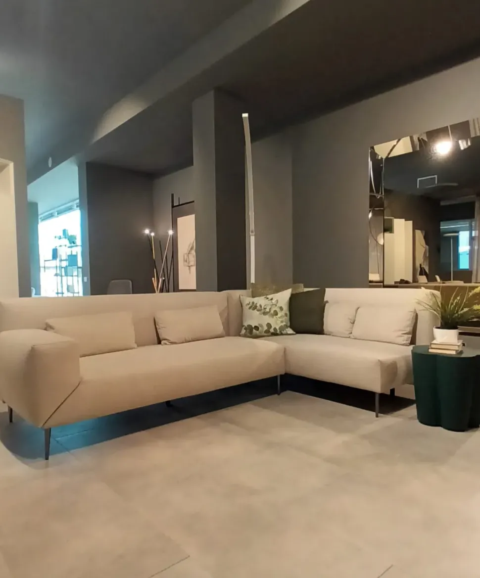 Divano Con penisola Divano angolare spin di Samoa a prezzo ribassato