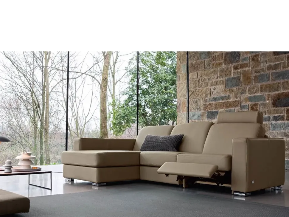 Divano Con penisola Dylan * Doimo salotti in Offerta Outlet a 2820 Euro