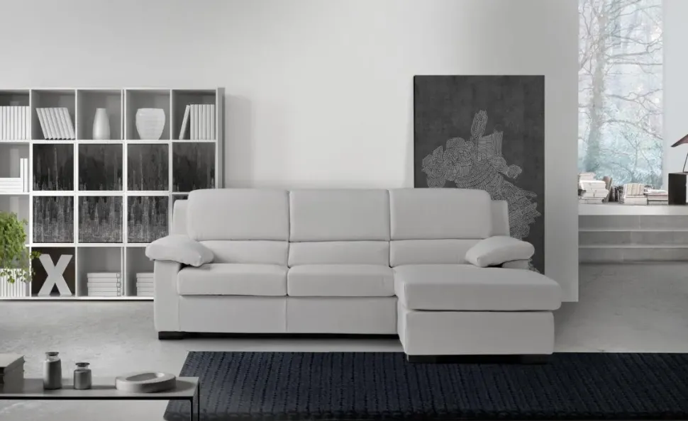 Divano con penisola Ginevra Salvetti OFFERTA OUTLET
