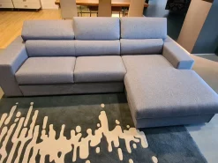 Divano con penisola Giove Biel in Offerta Outlet