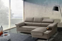 Divano con penisola Giulia Bi.el salotti a prezzi outlet