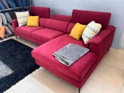 Divano con penisola Glenn Collezione esclusiva in Tessuto a 1460€