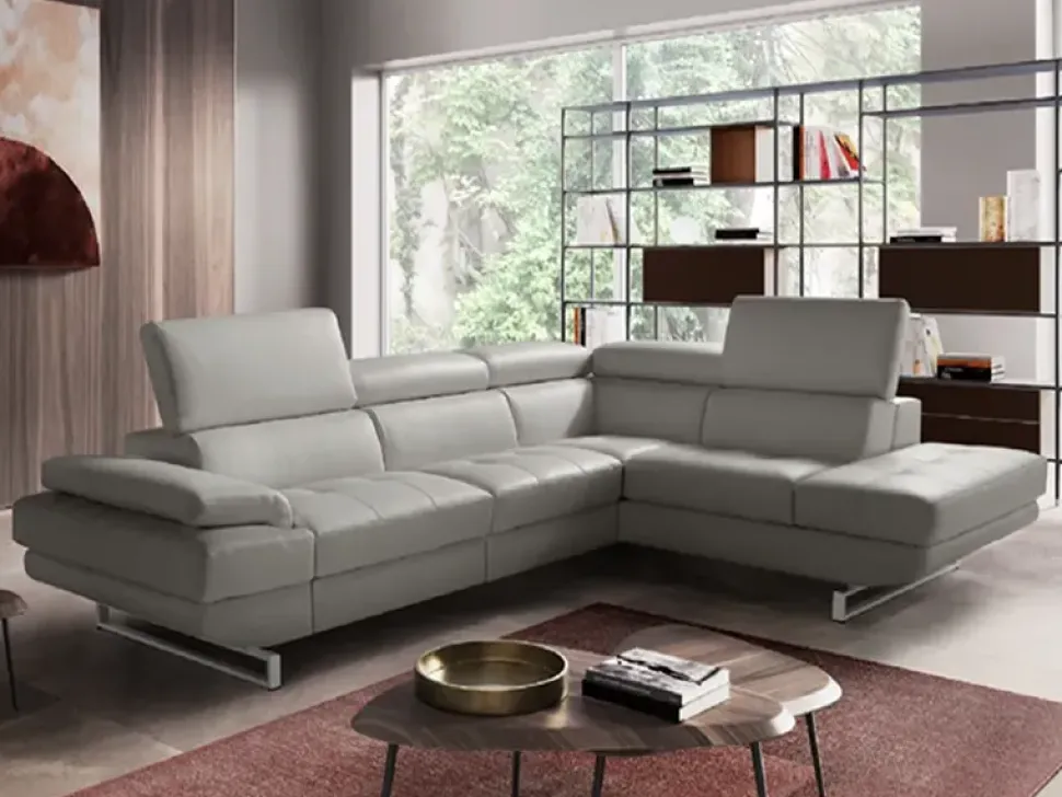 Divano con penisola Habart 21 Max divani a prezzo scontato