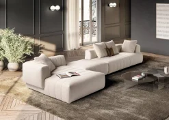 Divano Con penisola Hero  Lago in Offerta Outlet a 9350€