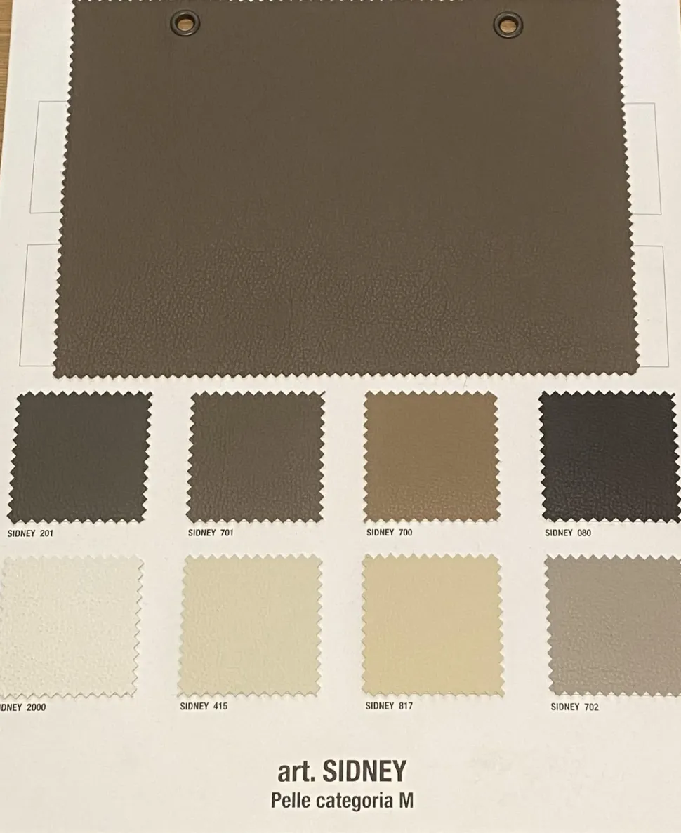 Divano con penisola in Pelle Le comfort a prezzo ribassato