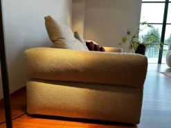 Divano con penisola in Tessuto Max divani a prezzo scontato