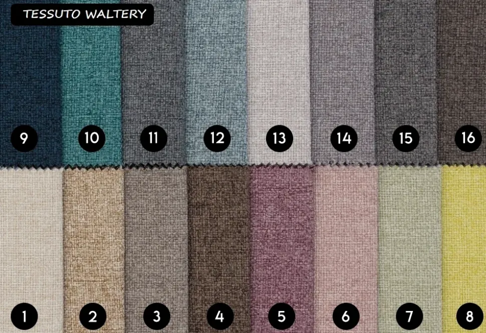 Divano con penisola in Tessuto Jest fancy Samoa