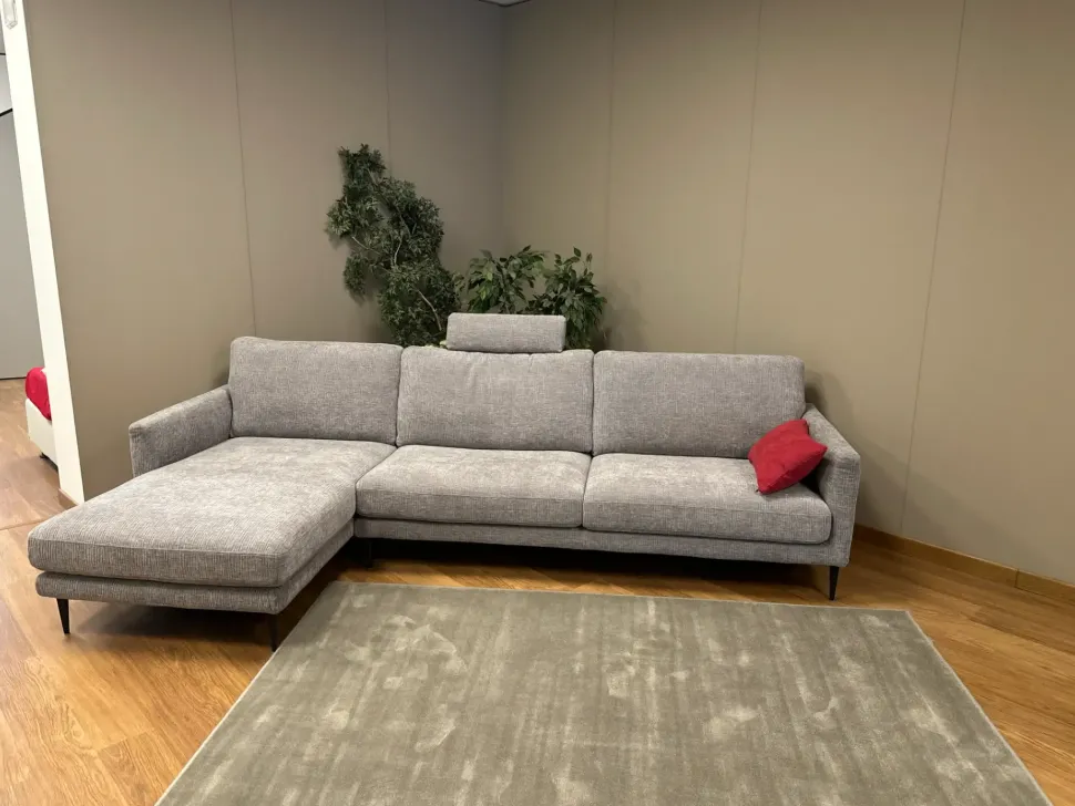 Divano Con penisola in Tessuto sfoderabile Divano tidy di Le comfort